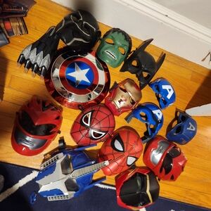 Superhero Mask&Costumes Collection for Kids. Some With Sound And Lights.